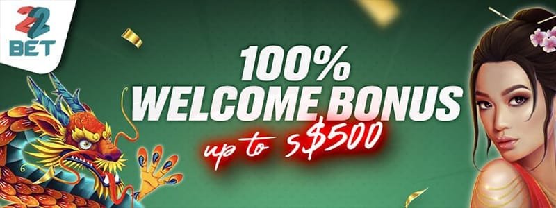 22BET best online casino singapore