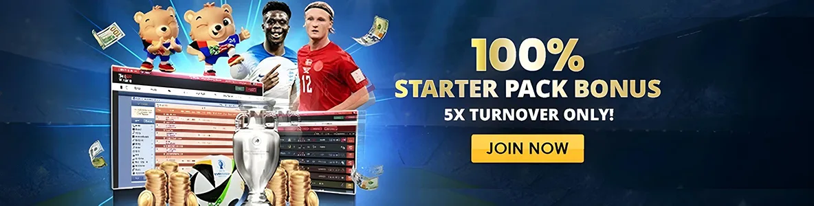 BETVISION88 STARTER PACK BONUS