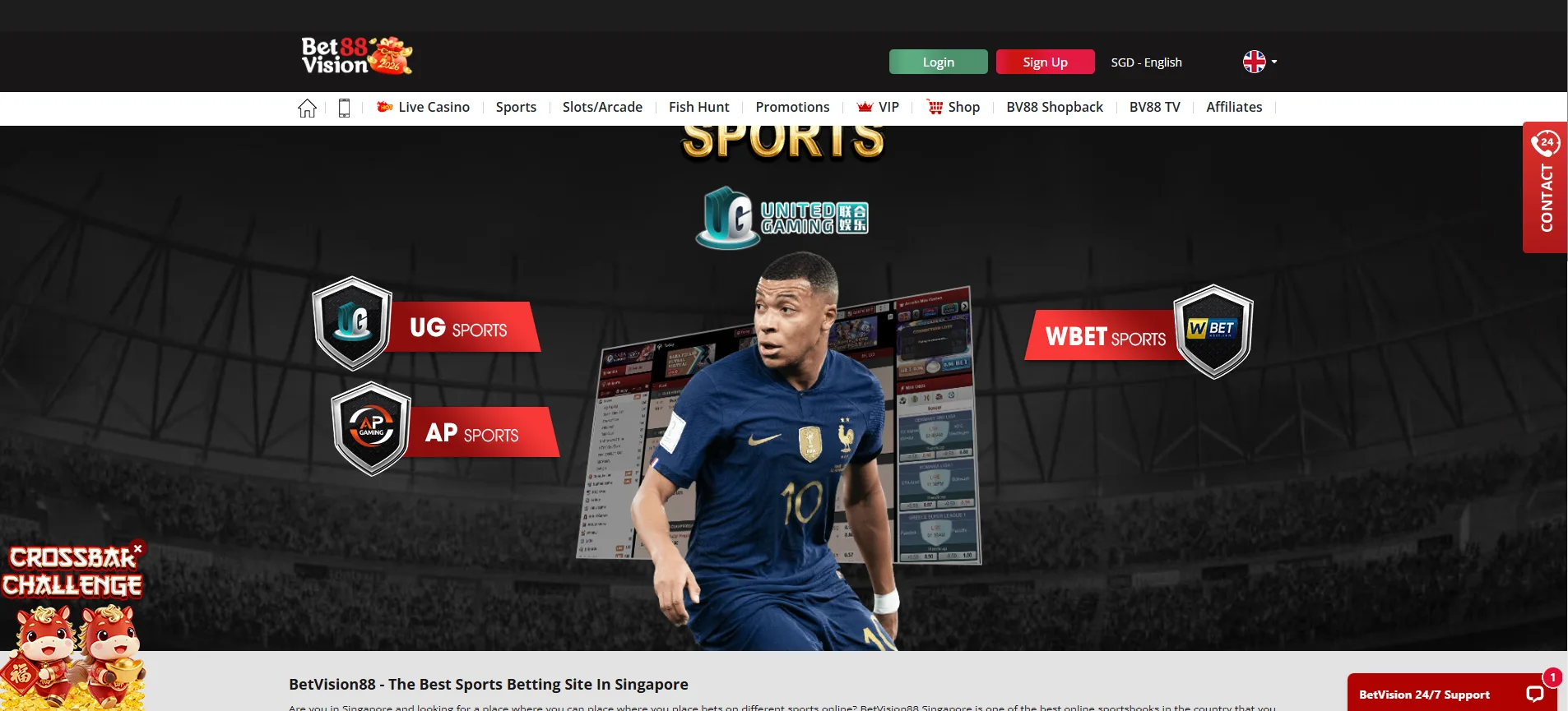 betvision homepage