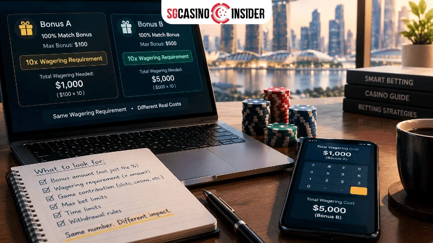 A 10x Wagering Requirement Doesn't Always Mean the Same Cost